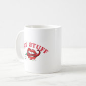 Hot Stuff Kaffeetasse (Vorderseite Links)