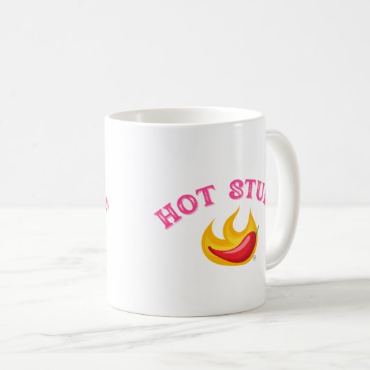 Hot Stuff Kaffeetasse (VorderseiteRechts)