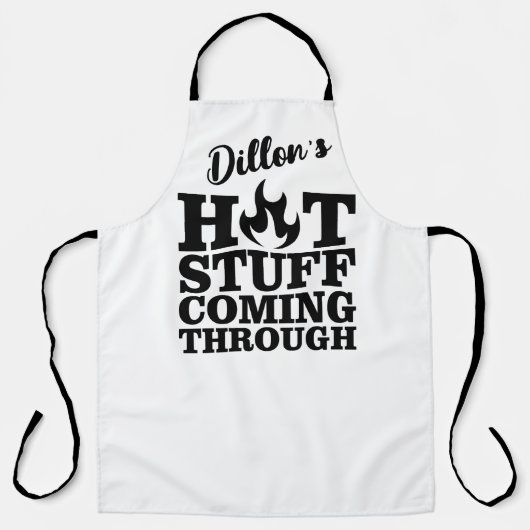 HOT Stuff kommt durch Schürze (Vorderseite)