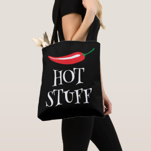 Hot Stuff lustige scharfe rote Chili-Schulter Tasche