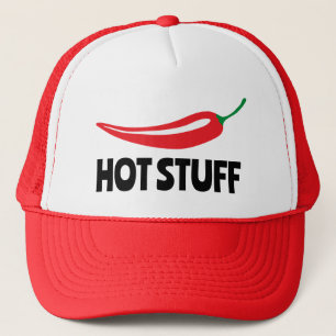 Hot Stuff lustige würzige Cayenne Chili Pfeffer Truckerkappe