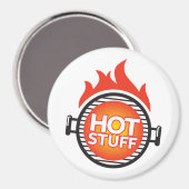 Hot Stuff Magnet (Vorderseite/Rückseite)