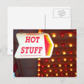 Hot Stuff Postkarte (Vorne/Hinten)