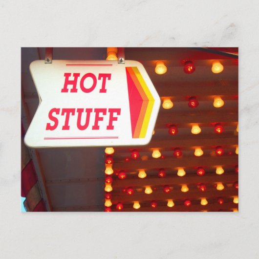 Hot Stuff Postkarte (Vorderseite)