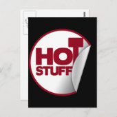 Hot Stuff Postkarte (Vorne/Hinten)