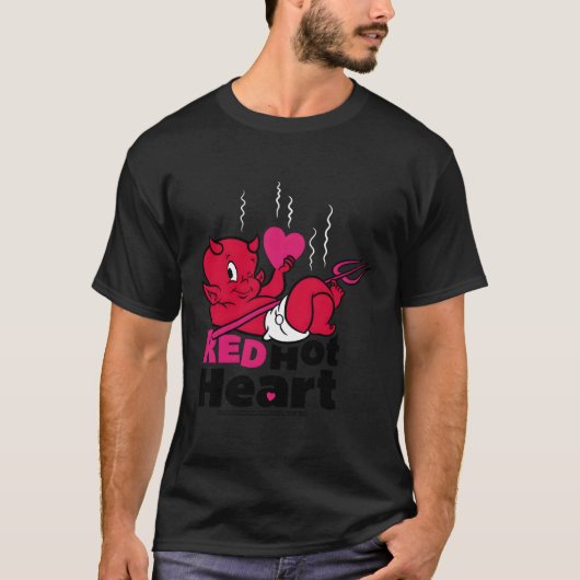 Hot Stuff Red Heart Little Devil T-Shirt (Vorderseite)