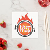 Hot Stuff Serviette (Beispiel)