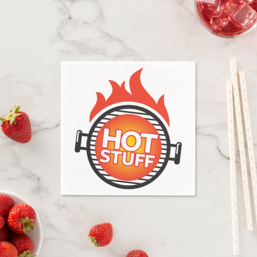Hot Stuff Serviette (Beispiel)