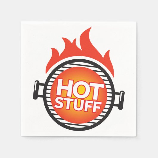Hot Stuff Serviette (Vorderseite)