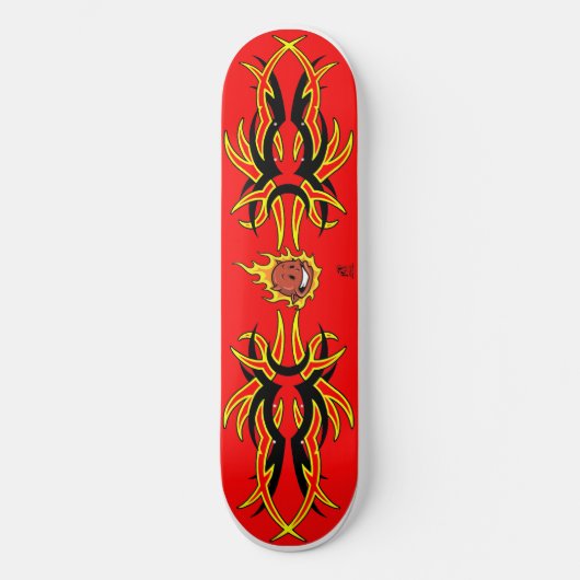 Hot Stuff Skateboard (Vorderseite)