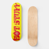 HOT STUFF SKATEBOARDS (Vorderseite)