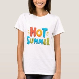 Hot Summer - Hot Summer Season Briefmarke T-Shirt