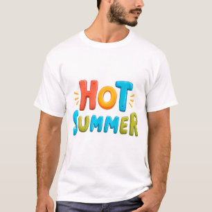 Hot Summer - Hot Summer Season Briefmarke T-Shirt