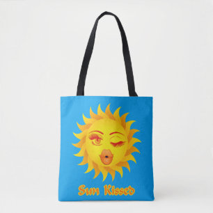 Hot Sun Kissed, Sun emoji, Flirt Tasche