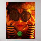 Hot Sun Print Poster (Vorne)