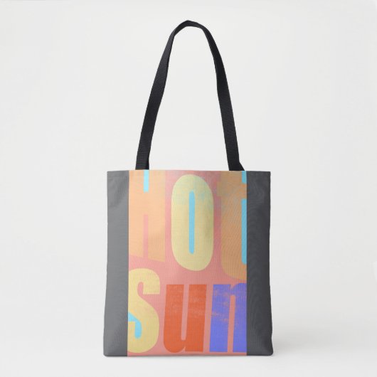 Hot Sun Summer Tasche - Sonnenschein tragen (Vorderseite)