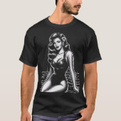 Hot Swimsuit-Button T-Shirt (Vorderseite)