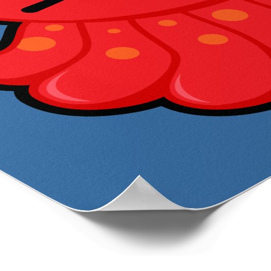 Hot Tako Poster (Ecke)