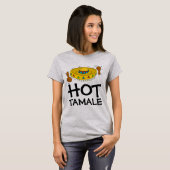 HOT TAMALE Funny Ladys HOTTIE T - Shirt (Vorne ganz)