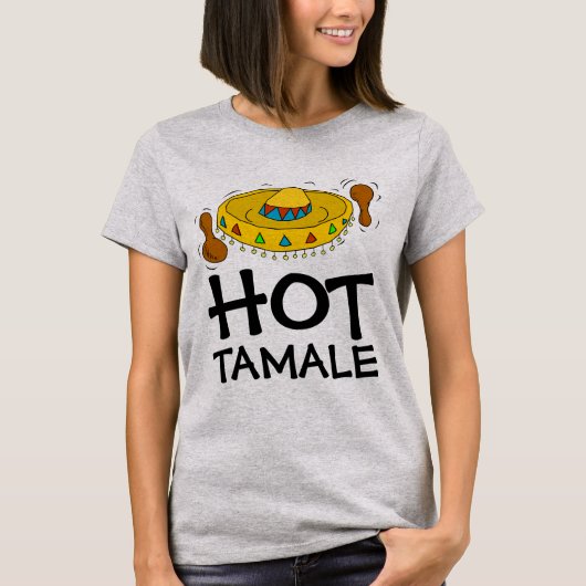 HOT TAMALE Funny Ladys HOTTIE T - Shirt (Vorderseite)