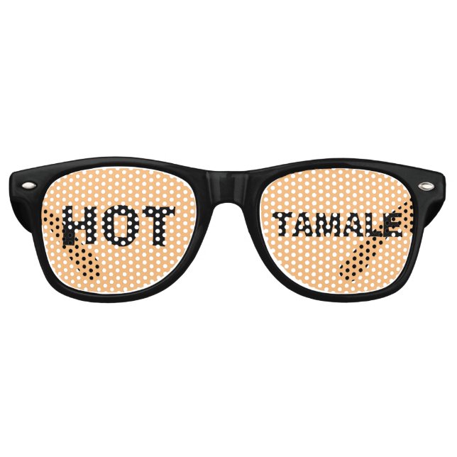 HOT TAMALE FUNNY PARTY SUNGLASSEN PARTYBRILLE (Vorderseite)
