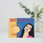 Hot Tamales Postkarte (Stehend Vorderseite)