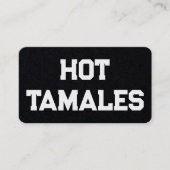 Hot Tamales Premium Visitenkarte (Vorderseite)