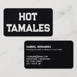 Hot Tamales Premium Visitenkarte