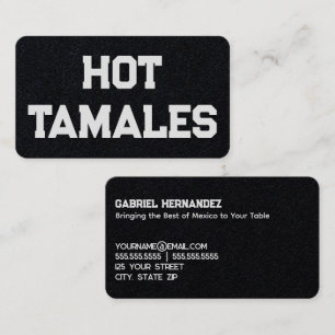 Hot Tamales Premium Visitenkarte