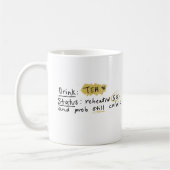 Hot Tea, Iced Tea, Illustration Mug Kaffeetasse (Links)