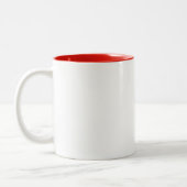 Hot Teacher - lustiger TEA-cher-Puff Zweifarbige Tasse (Links)