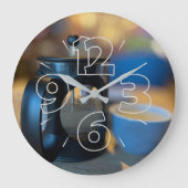 Hot Tee Große Wanduhr (Vorderseite)