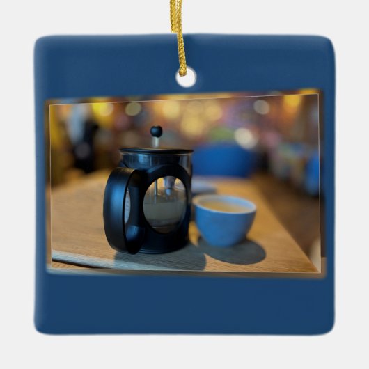 Hot Tee Keramikornament (Vorderseite)