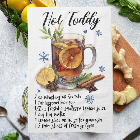 Hot Toddy Rezept Küche Handtuch