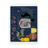 Hot Toddy Winter Cocktail Magnet (Vertikal)