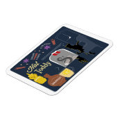 Hot Toddy Winter Cocktail Magnet (Linke Seite)