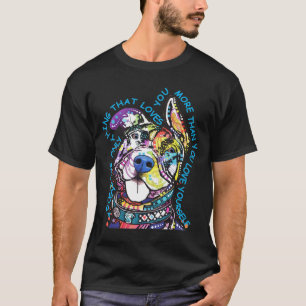 Hot Trend Pit Bulls Graphic Colorful S Bull Dog T-Shirt