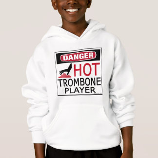 Hot-Trombone-Player Hoodie