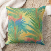 Hot Tropical Sunset Kissen (Decke)