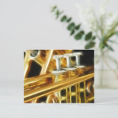 Hot Trumpet Postcard Postkarte (Stehend Vorderseite)
