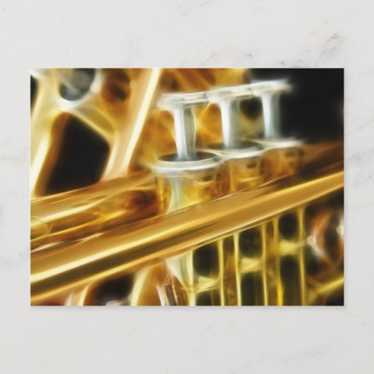 Hot Trumpet Postcard Postkarte (Vorderseite)