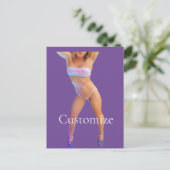 Hot Tub Club Thunder_Cove Postkarte (Stehend Vorderseite)