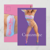 Hot Tub Club Thunder_Cove Postkarte (Vorne/Hinten)