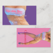 Hot Tub Club Thunder_Cove Visitenkarte (Vorne/Hinten)