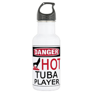 Hot Tuba Player Trinkflasche