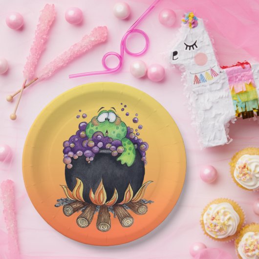 Hot Tube Pappteller (Party)