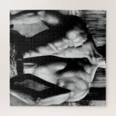 Hot Typ Best Western Originale Kunst Zeichnend Puzzle (Horizontal)
