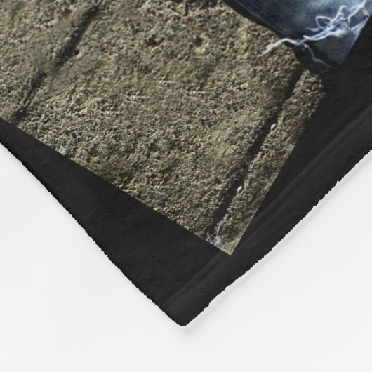 Hot Typ Cowboys & Construction Workers Collage Fleecedecke (Ecke)