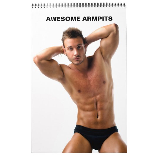 Hot Typ Phantastisch Armps Sexy Shirless Muscle Me Kalender (Titelbild)