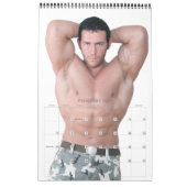 Hot Typ Sportwitze Shirless Military Muskel Kalender (Feb 2027)